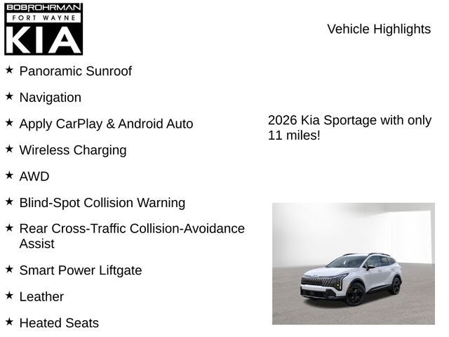 2026 Kia Sportage Hybrid X-Line
