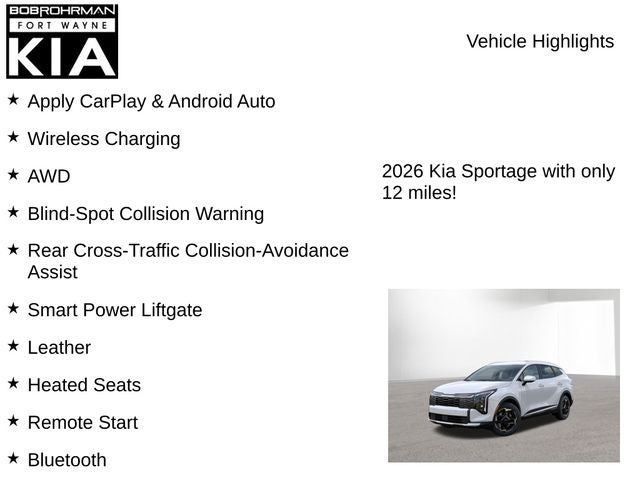 2026 Kia Sportage Hybrid EX