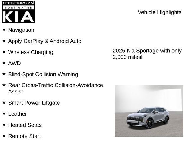 2026 Kia Sportage Hybrid EX