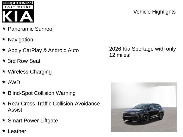 2026 Kia Sportage Hybrid EX