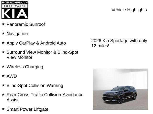 2026 Kia Sportage Hybrid SX-Prestige