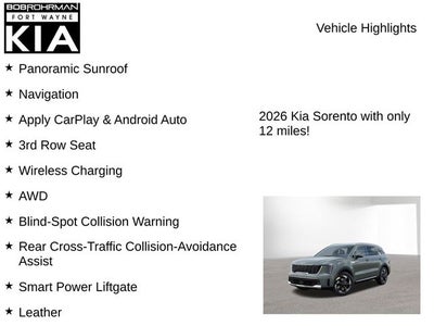 2026 Kia Sorento Hybrid EX