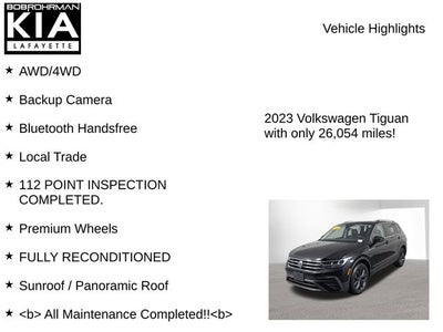 2023 Volkswagen Tiguan 2.0T SE