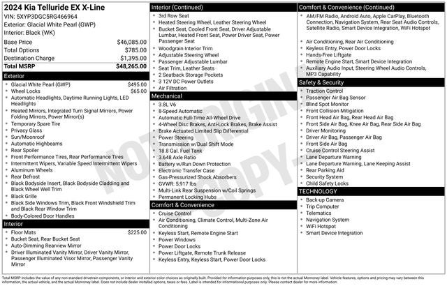 2024 Kia Telluride EX X-Line