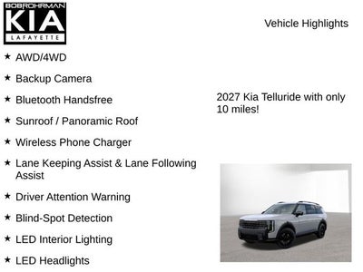 2027 Kia Telluride X-Line SX Hybrid