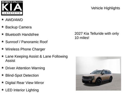 2027 Kia Telluride X-Pro SX-Prestige