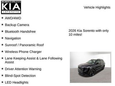 2026 Kia Sorento X-Line SX