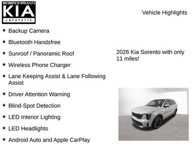 2026 Kia Sorento S