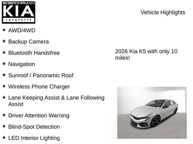 2026 Kia K5 GT-Line
