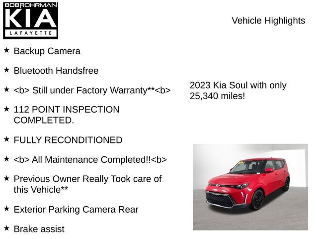 2023 Kia Soul LX