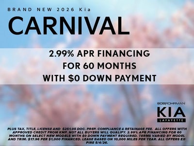 2026 Kia Carnival SX