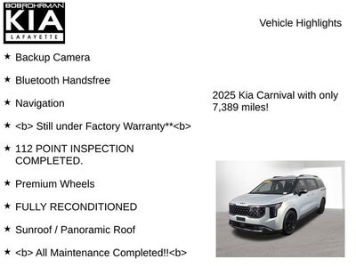 2025 Kia Carnival Hybrid SX