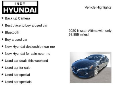 2020 Nissan Altima 2.5 S