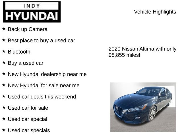 2020 Nissan Altima 2.5 S