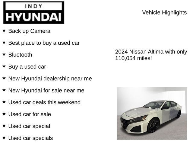 2024 Nissan Altima 2.5 SR