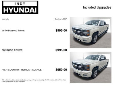 2015 Chevrolet Silverado 1500 High Country