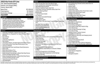 2023 Kia Forte GT-Line