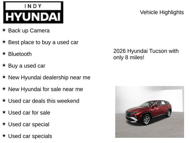 2026 Hyundai Tucson SE