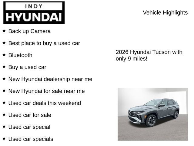 2026 Hyundai Tucson SEL