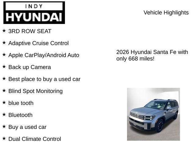 2026 Hyundai Santa Fe SEL