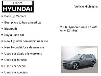 2026 Hyundai Santa Fe Hybrid SEL