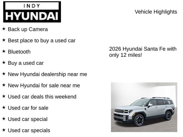 2026 Hyundai Santa Fe SEL