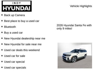 2026 Hyundai Santa Fe Hybrid Limited