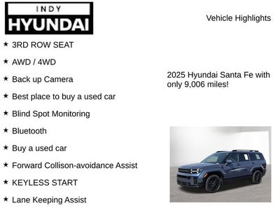 2025 Hyundai Santa Fe Hybrid Calligraphy