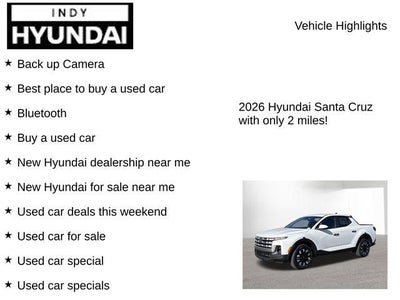 2026 Hyundai Santa Cruz SE