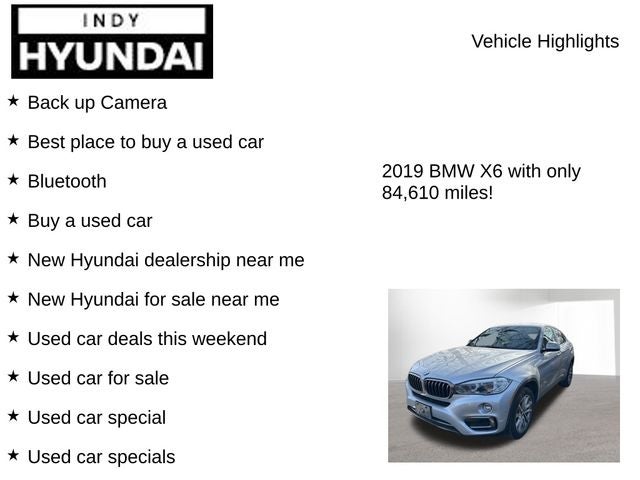 2019 BMW X6 xDrive35i