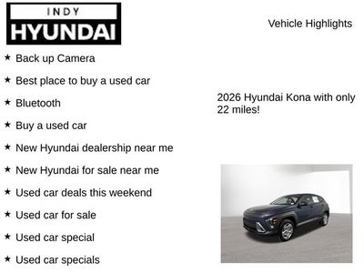 2026 Hyundai Kona SE