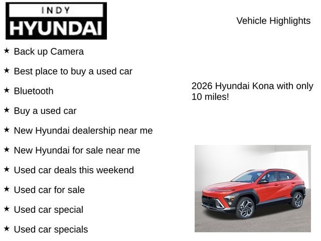 2026 Hyundai Kona SEL Premium