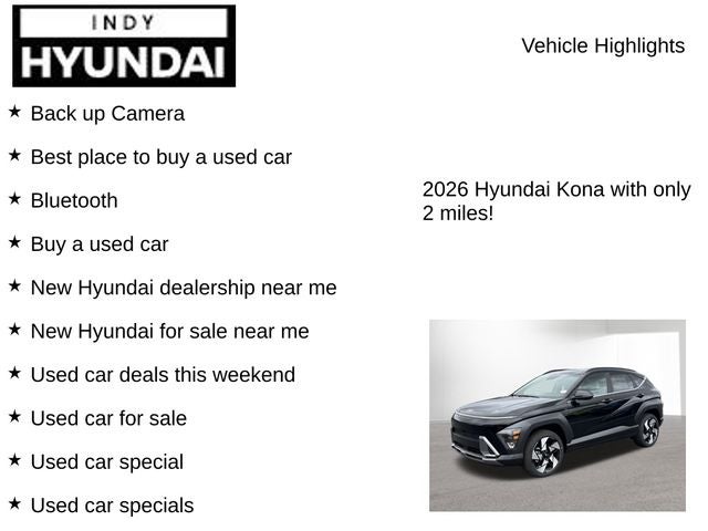 2026 Hyundai Kona Limited