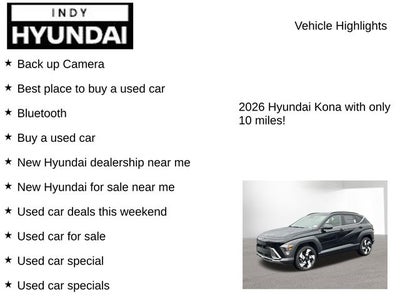 2026 Hyundai Kona Limited