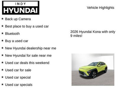 2026 Hyundai Kona Limited