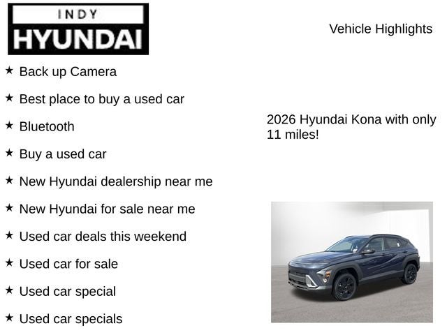 2026 Hyundai Kona SEL Sport