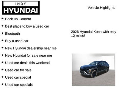 2026 Hyundai Kona SEL Sport