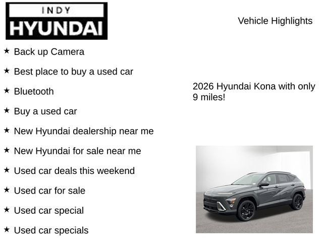 2026 Hyundai Kona SEL Sport
