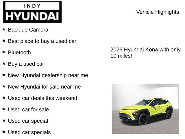 2026 Hyundai Kona SEL Sport