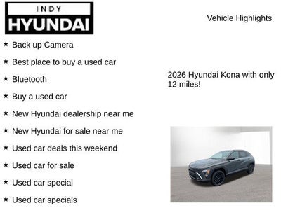 2026 Hyundai Kona SEL Sport