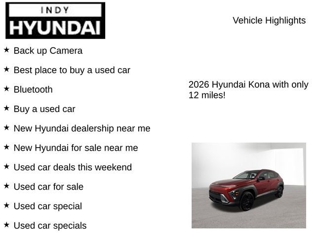 2026 Hyundai Kona SEL Sport