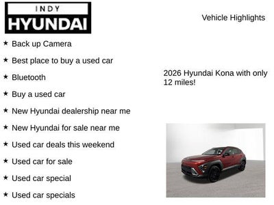 2026 Hyundai Kona SEL Sport