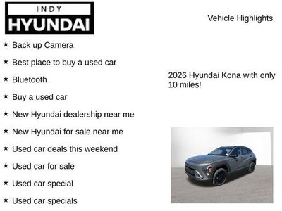 2026 Hyundai Kona SEL Sport