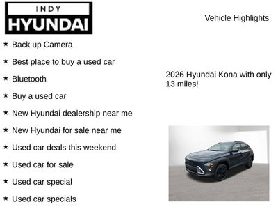 2026 Hyundai Kona SEL Sport