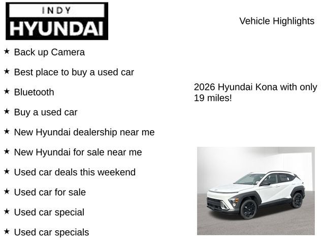 2026 Hyundai Kona SEL Sport