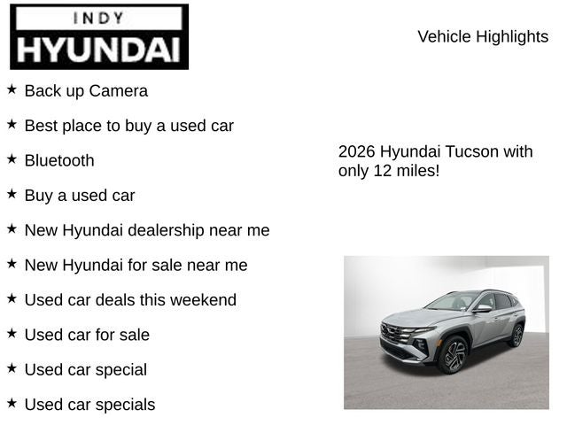 2026 Hyundai Tucson Hybrid Limited