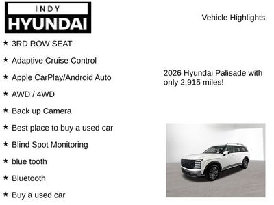 2026 Hyundai Palisade SEL 7 Passenger