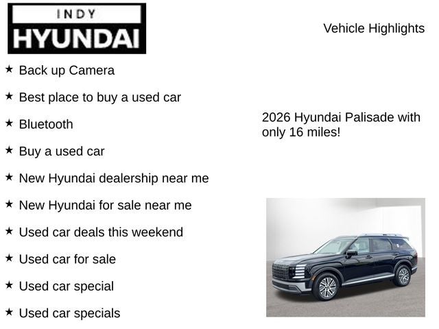 2026 Hyundai Palisade Hybrid SEL 8 Passenger