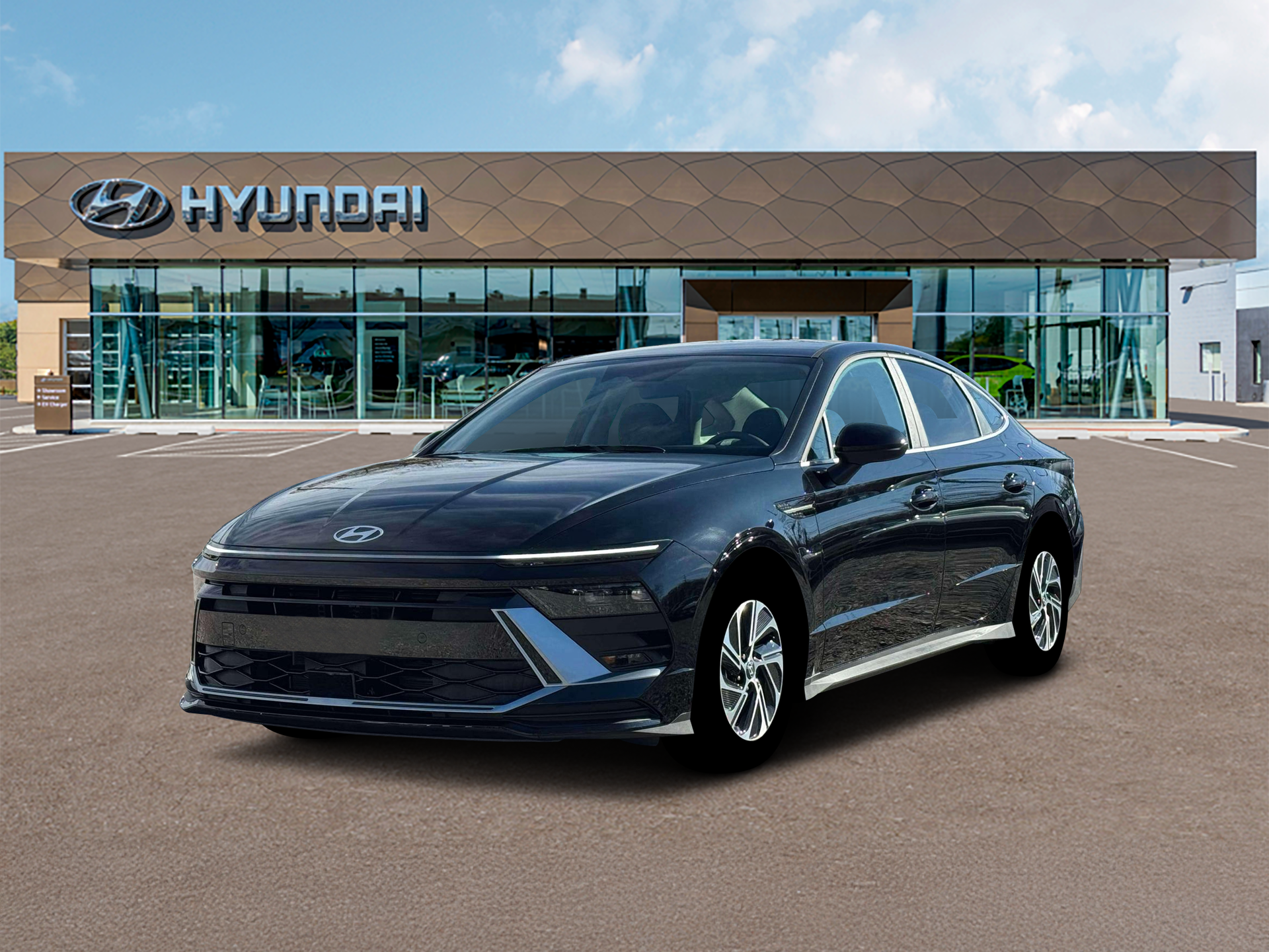 2026 Hyundai Sonata Hybrid Blue
