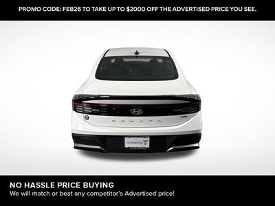 2026 Hyundai Sonata Hybrid Blue